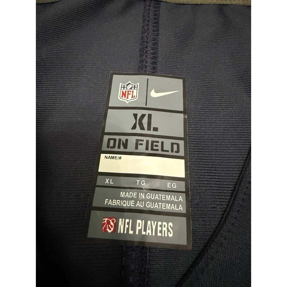 Chicago Bears #34 Walter Payton Jersey Mens XL Blue Nike On Field